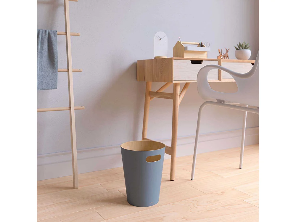 Corbeille Woodrow Bleu  Umbra