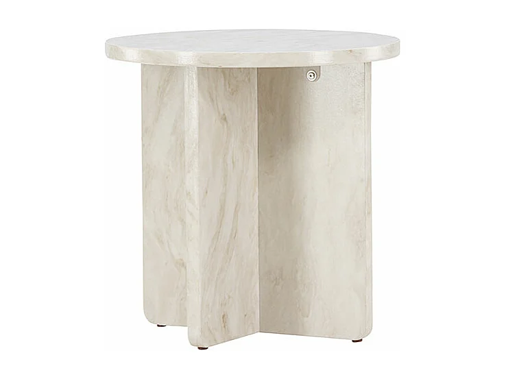 Ålesund Ecktisch Ø50 cm beige.