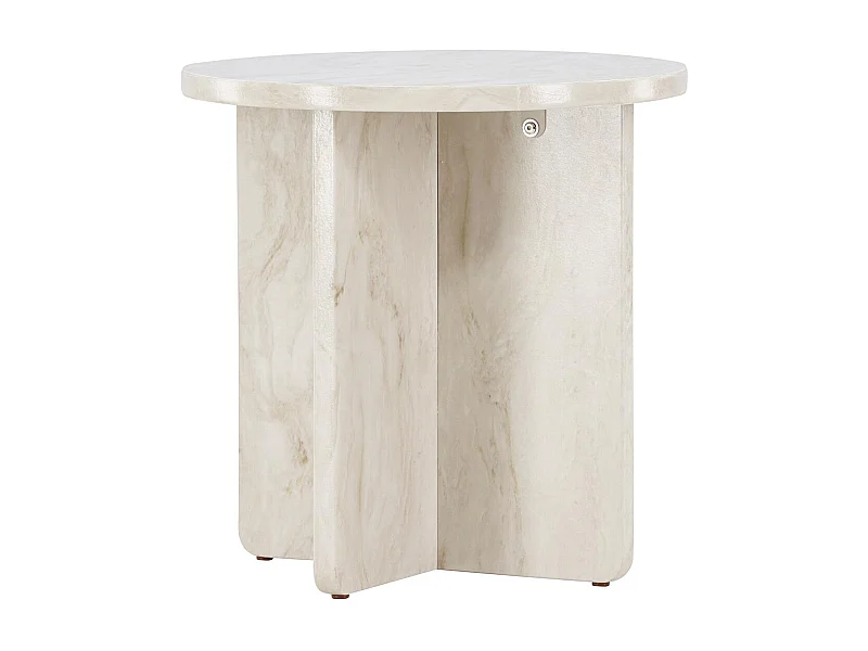 Ålesund Ecktisch Ø50 cm beige.