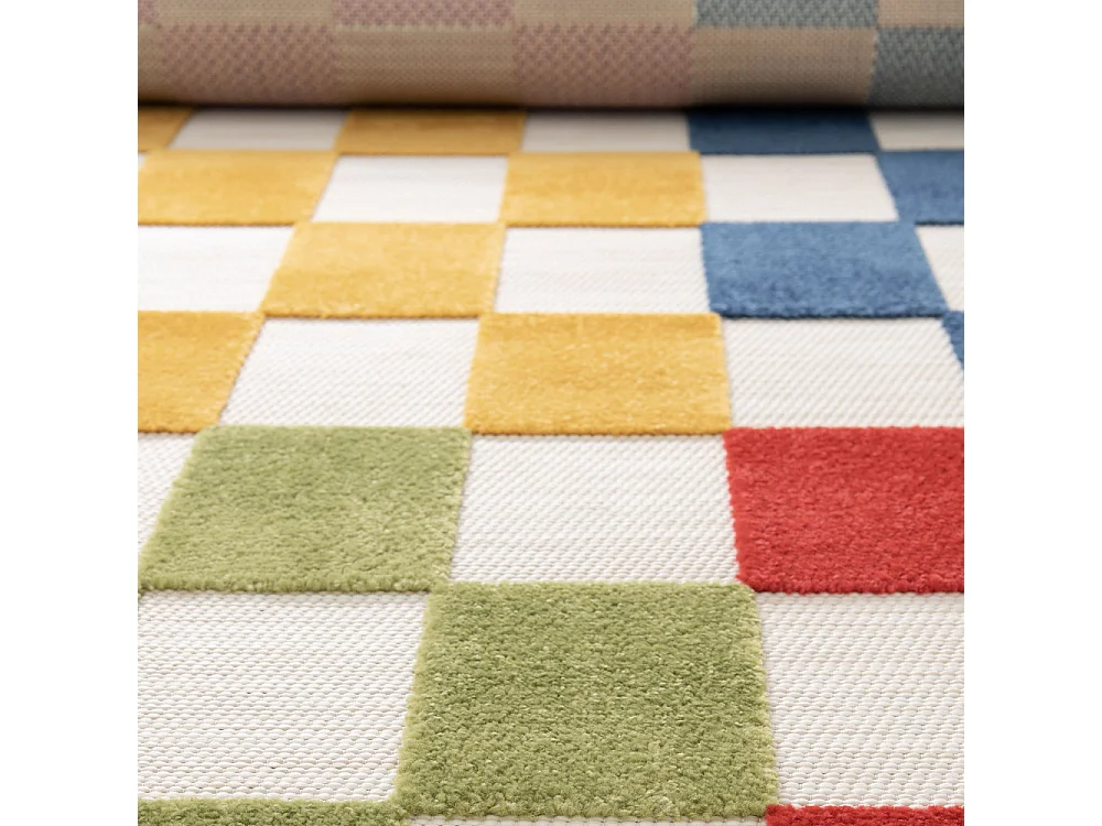 Addo – Tapis intérieur et extérieur à motif géométrique -  Multicolore - 160x230cm