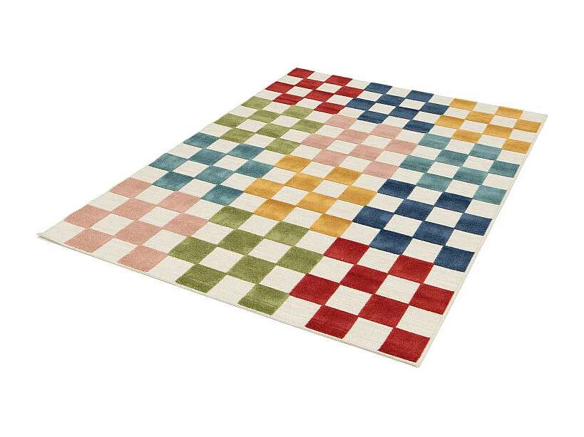 Addo – Tapis intérieur et extérieur à motif géométrique -  Multicolore - 120x170cm