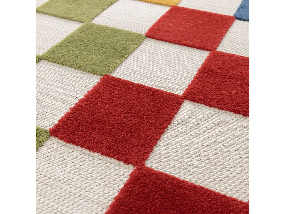 Addo – Tapis intérieur et extérieur à motif géométrique -  Multicolore - 120x170cm