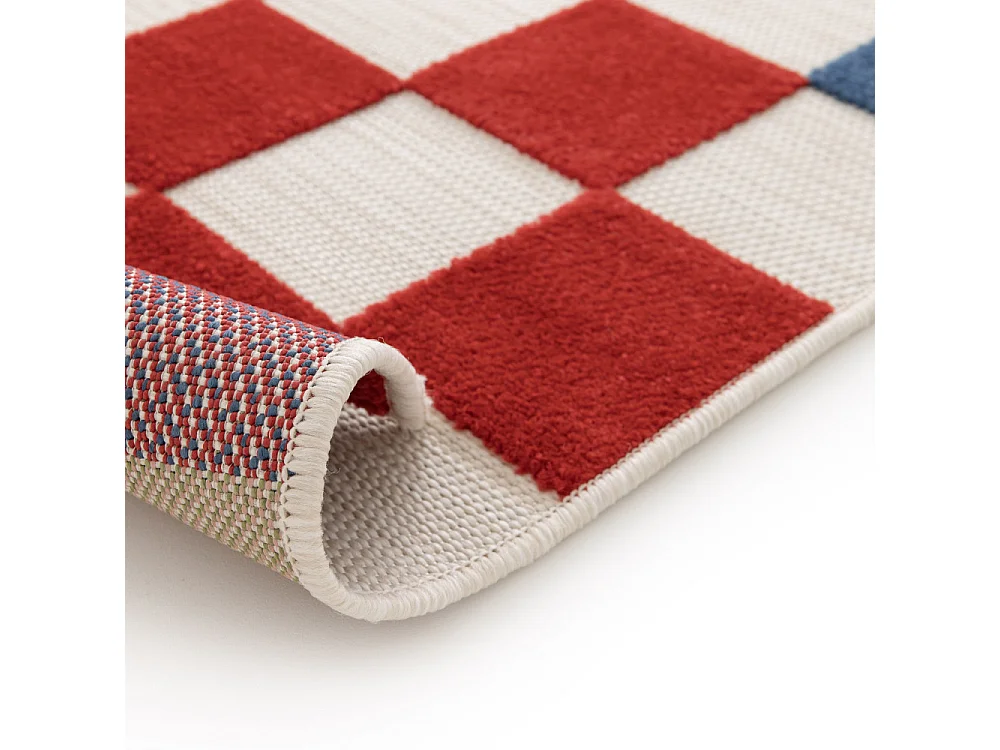 Addo – Tapis intérieur et extérieur à motif géométrique -  Multicolore - 120x170cm