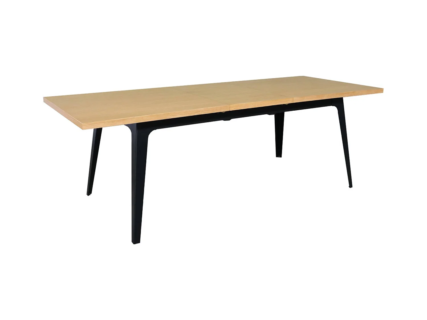 Tavolo da pranzo rettangolare allungabile 180-230 cm, rivestito in
