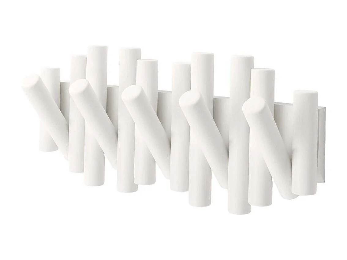 5-fach Kleiderhaken aus Holz "Hook"