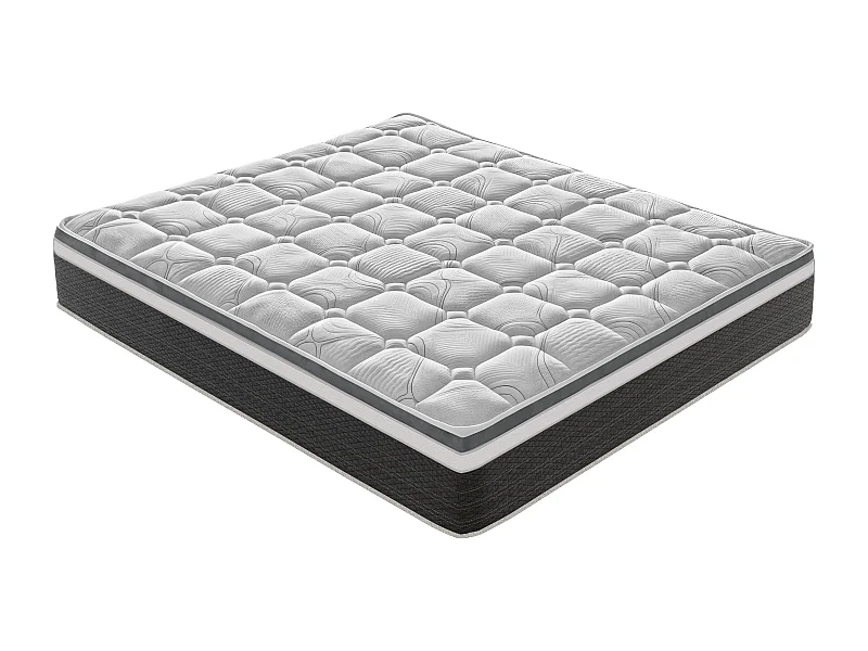 Matelas 160x200 mousse à mémoire de forme - haute densité – réversible – epaisseur 30 cm
