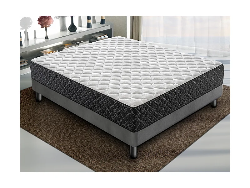 Memory-Matratze 140x200 Memory Foam – Höhe 30 cm – Steifigkeit H3, hergestellt in Italien