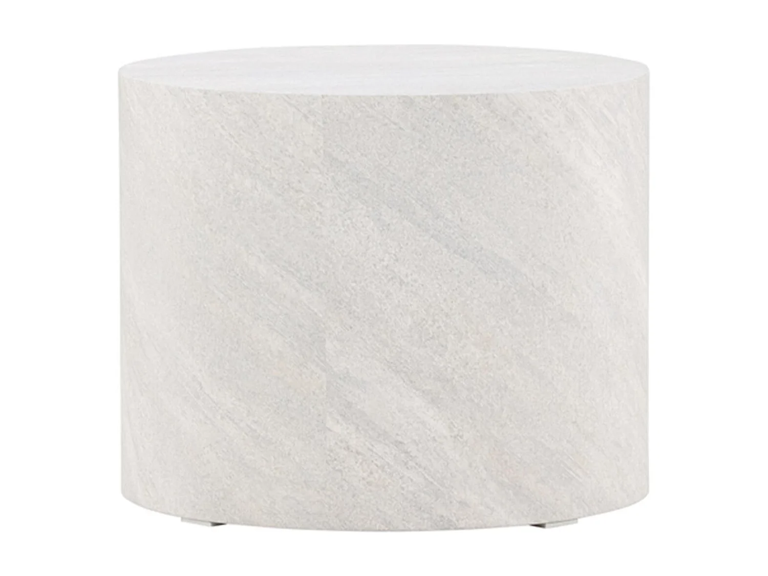 Tavolino York Ø50cm grigio.