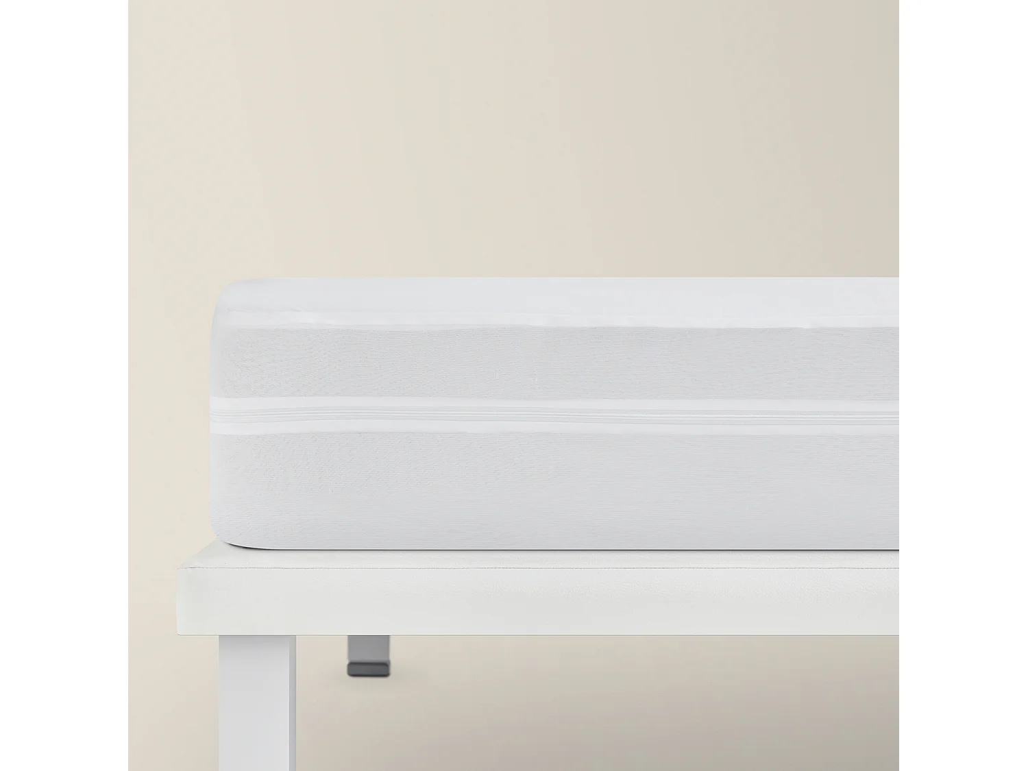 Protège de matelas imperméable, respirante et résistante