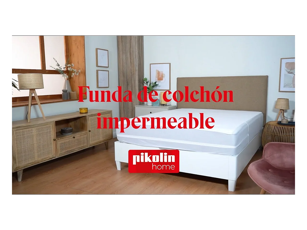 Funda Colchón Impermeable y Transpirable 180x200cm