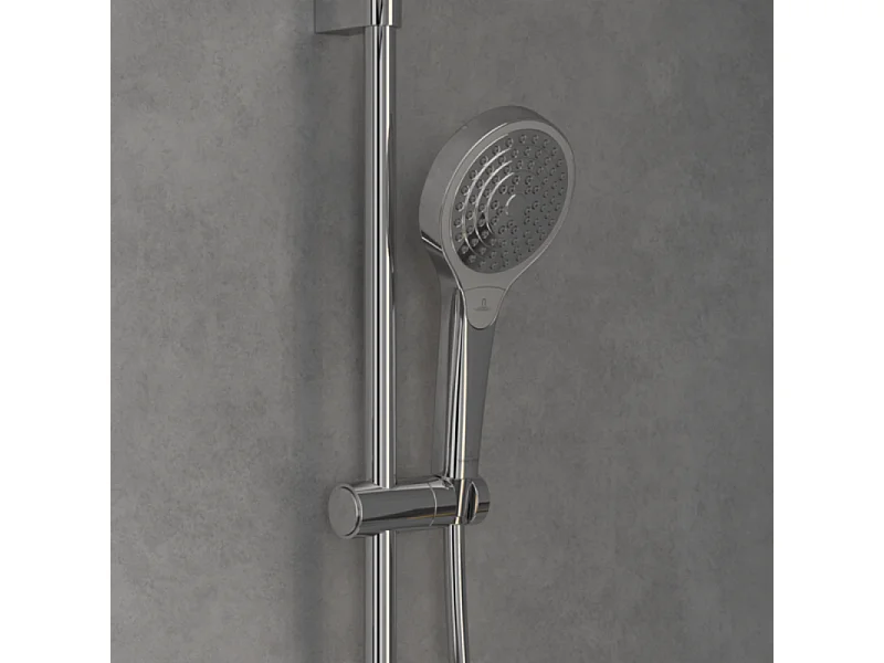 Ensemble de douche 3 jets VILLEROY ET BOCH Verve Showers Chrome