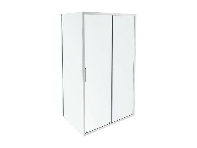 Paroi de douche JACOB DELAFON L'ingénieuse porte coulissante, installation angle 160 x 80