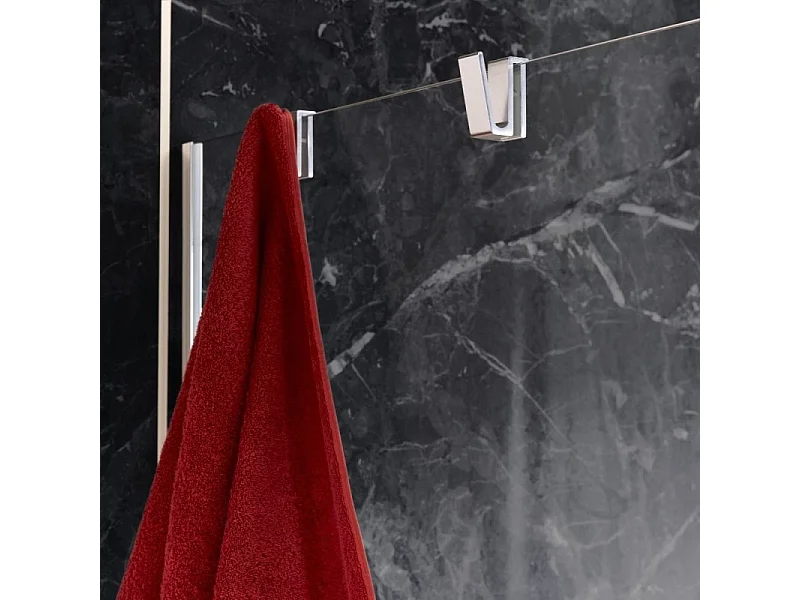 Paroi de douche JACOB DELAFON L'ingénieuse porte coulissante, installation angle 120 x 80