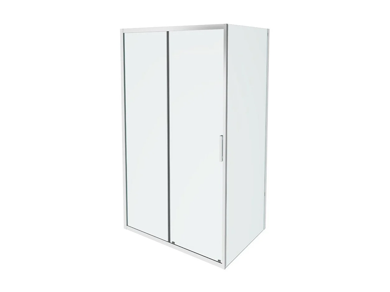 Paroi de douche porte coulissante en angle 120 x 90 cm JACOB DELAFON L'Ingénieuse