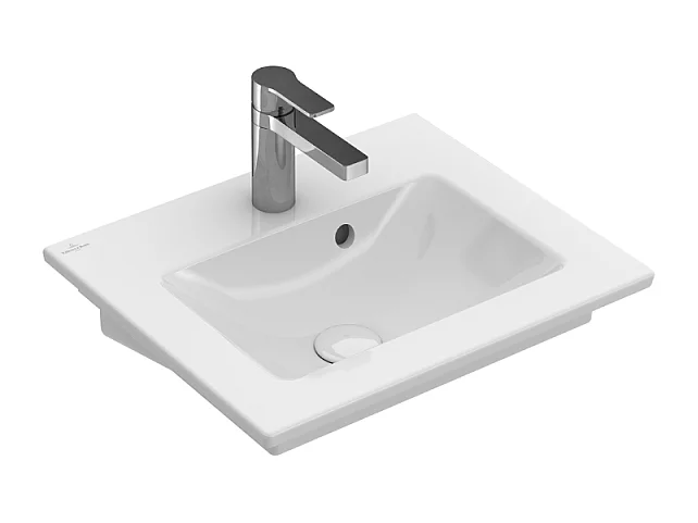 Lave main rectangulaire VILLEROY ET BOCH Venticello 50 x 42 cm avec trop-plein
