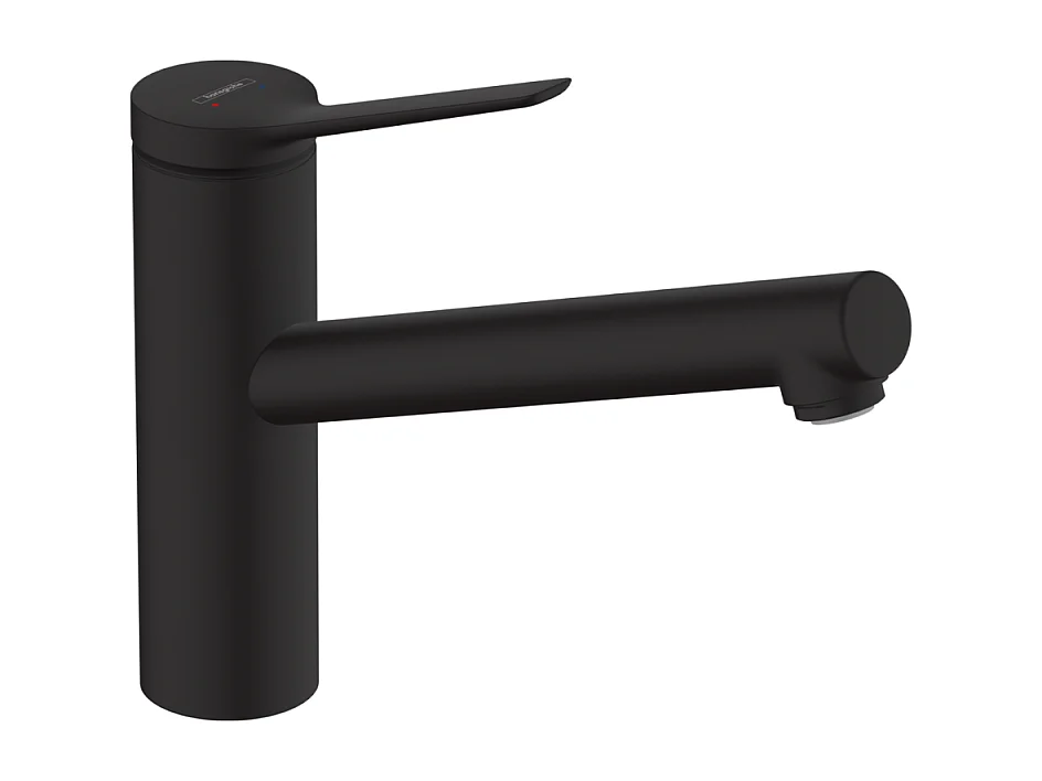 Robinet de cuisine HANSGROHE Zesis M33 150 noir mat