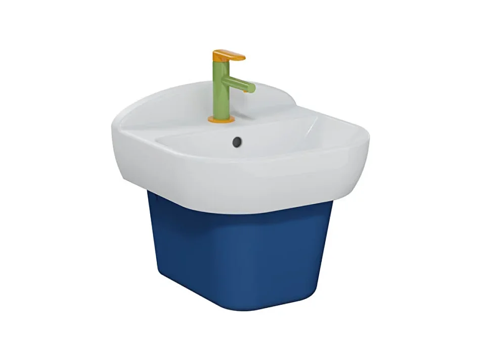 Lavabo pour enfant VITRA Sento Kids 45 cm avec cache bonde