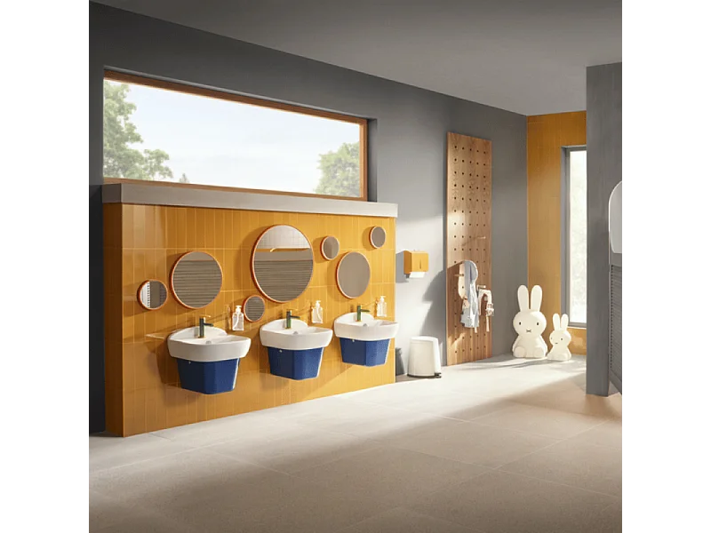 Lavabo pour enfant VITRA Sento Kids 45 cm avec cache bonde