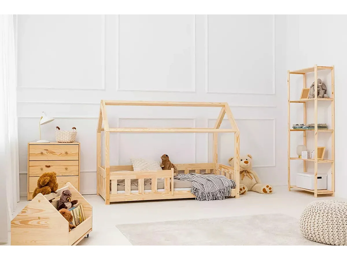 Łóżko dziecięce MILA MBP 80x180 sosna