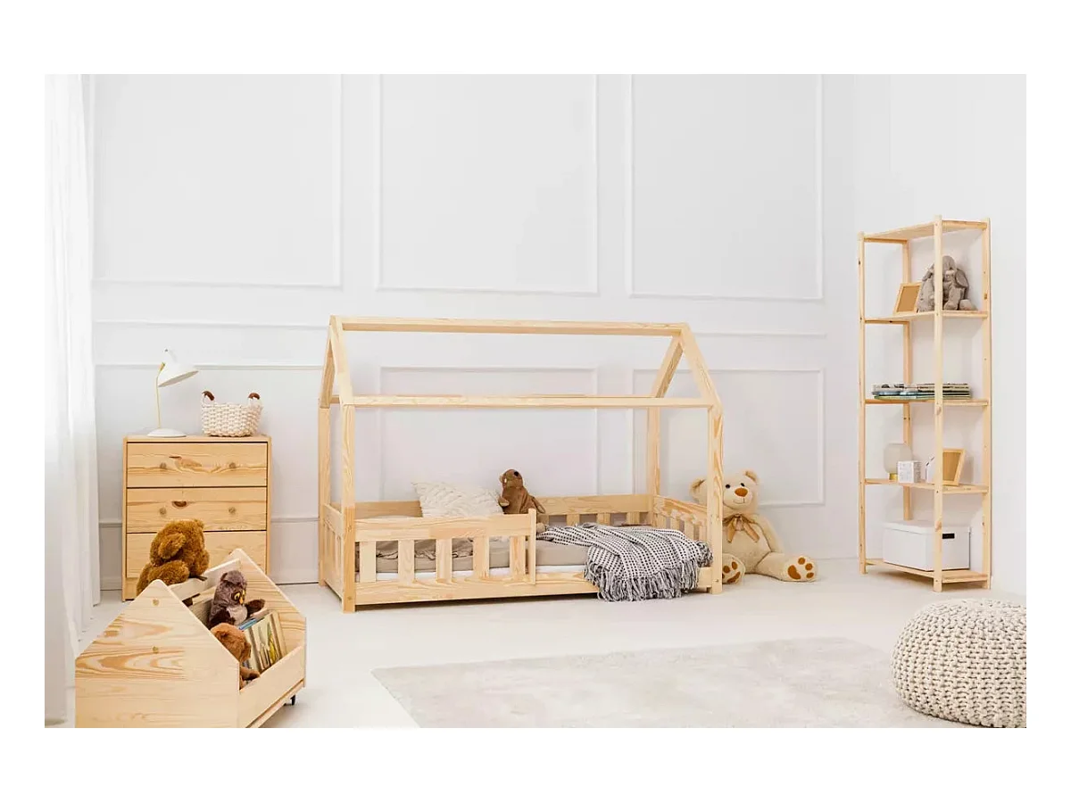 Lit enfant cabane MBP Mila 80x160cm
