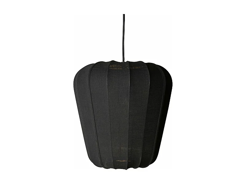 Now's Home - Suspension En Fil De Coton Et Metal Noir D34xht33cm Alba