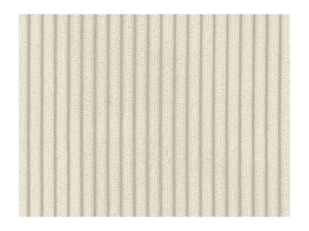 Gran sofá rinconera derecho de pana beige POGNI de Maison Céphy