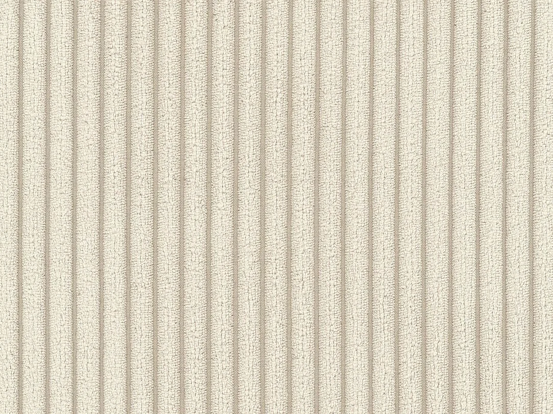 Stor venstre hjørnesofa i beige, kordfløjl, beige POGNI fra Maisons Céphy