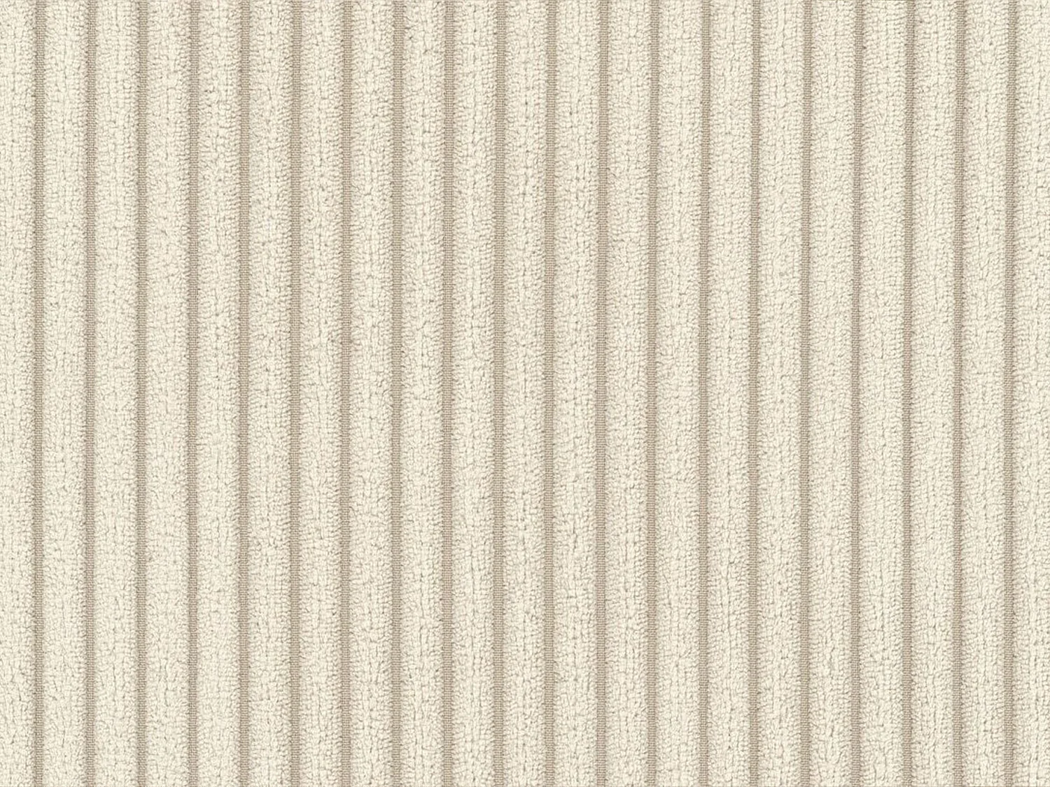 Canapé 3 places en velours côtelé beige POGNI de Maison Céphy