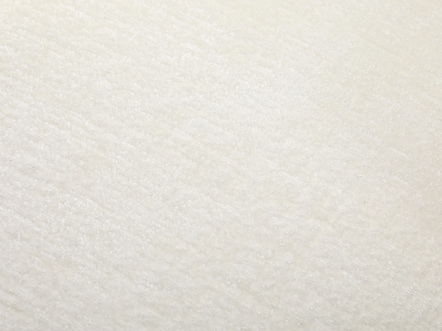 Conjunto de 6 cadeiras giratórias em tecido texturizado e metal preto cor creme - MILEANE