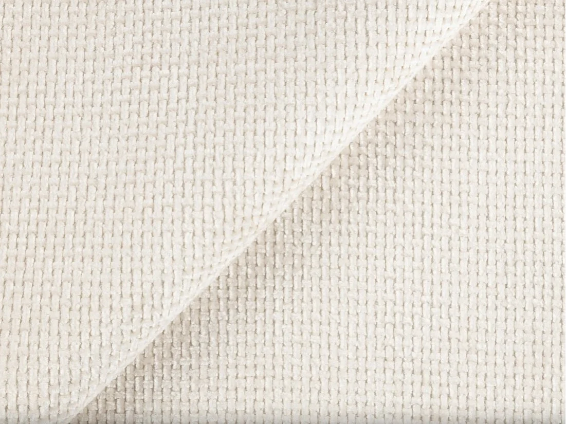 Vänster soffhörna i beige texturerat tyg TREVALIS