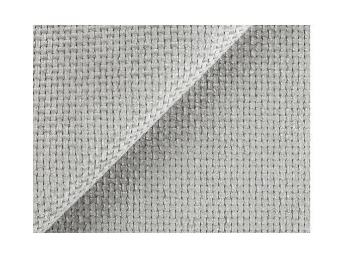 Høyre hjørnesofa i lysegrå strukturstoff TREVALIS