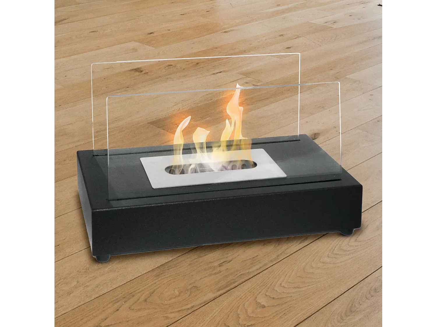 Berlino - Chimenea de bioetanol de mesa 35x18xH20,5 cm