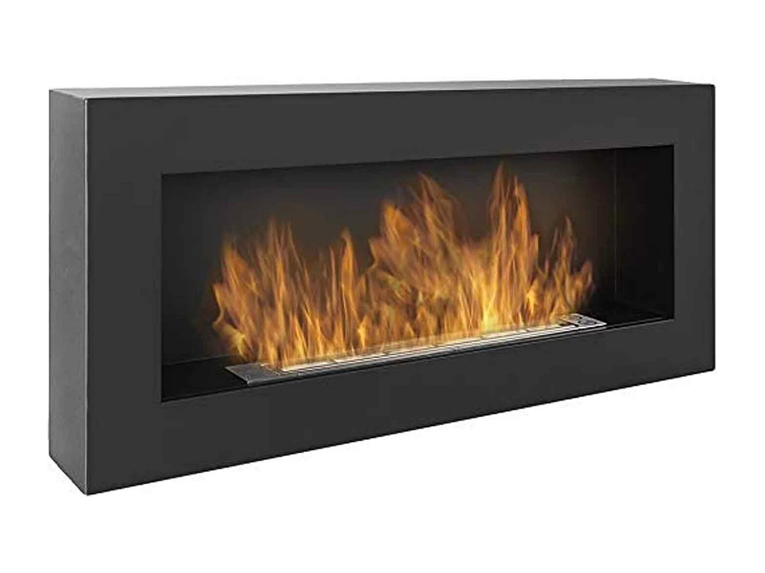 Siena - Chimenea de bioetanol pared 90x12xH40 cm