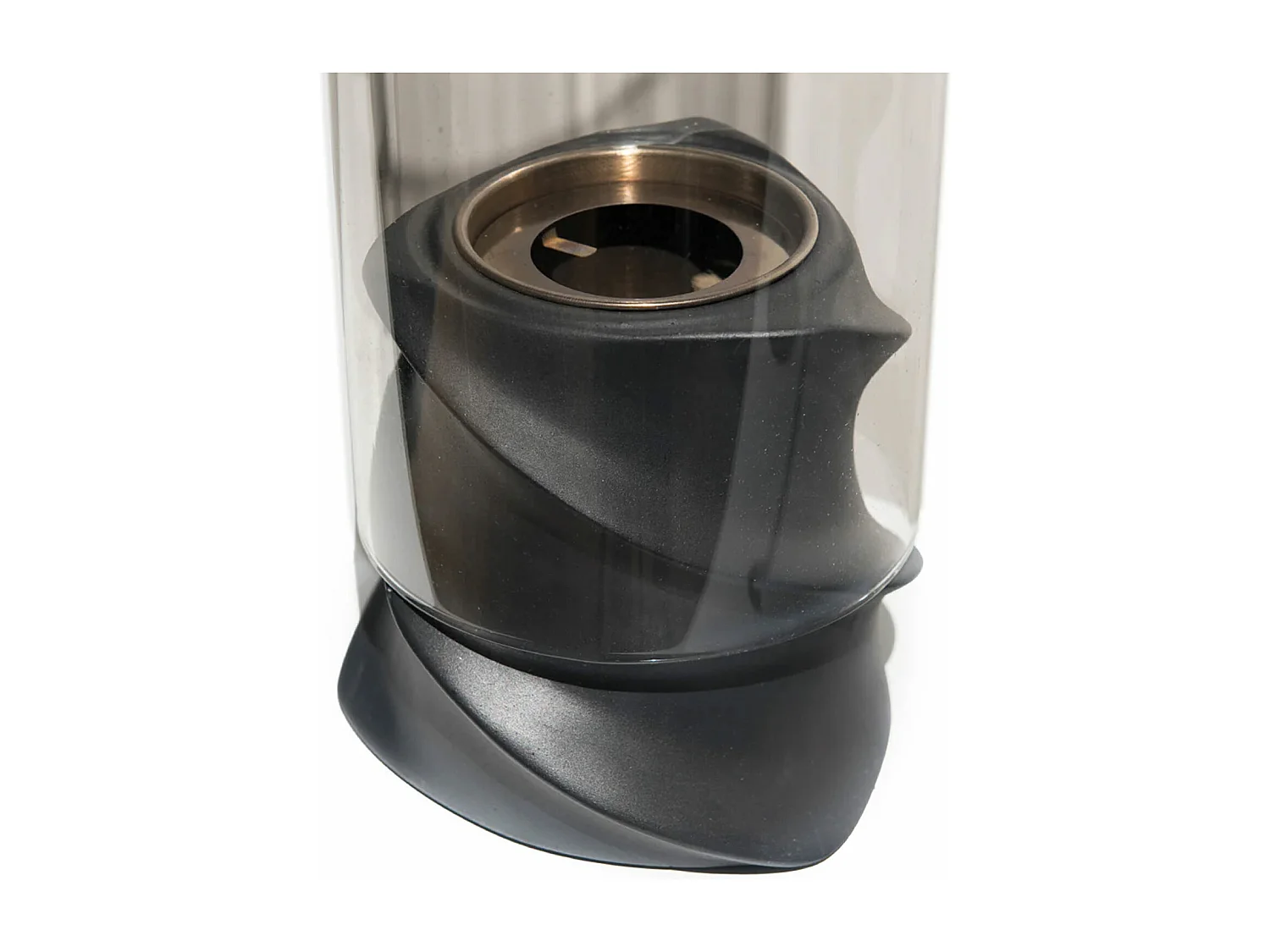 Nizza - Camino a bioetanolo da tavolo per interni ed esterni ø14,5 x H46,5 cm