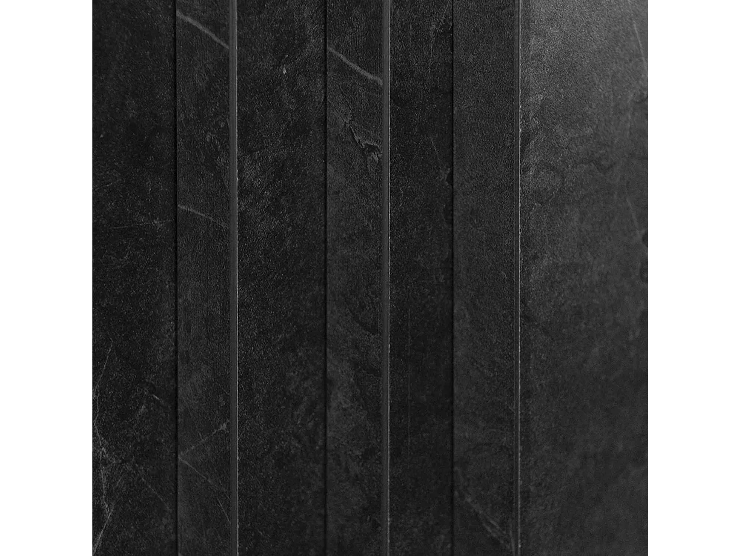 Bellini - Camino a bioetanolo da terra 96x35xH96 cm, effetto marmo nero