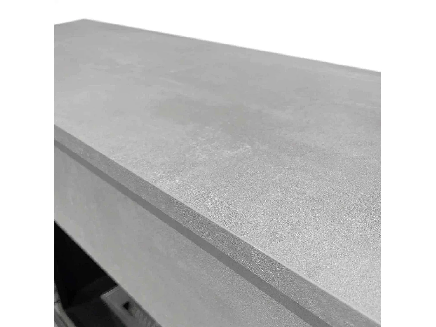 Bellini - Camino a bioetanolo da terra 96x35xH96 cm, effetto cemento