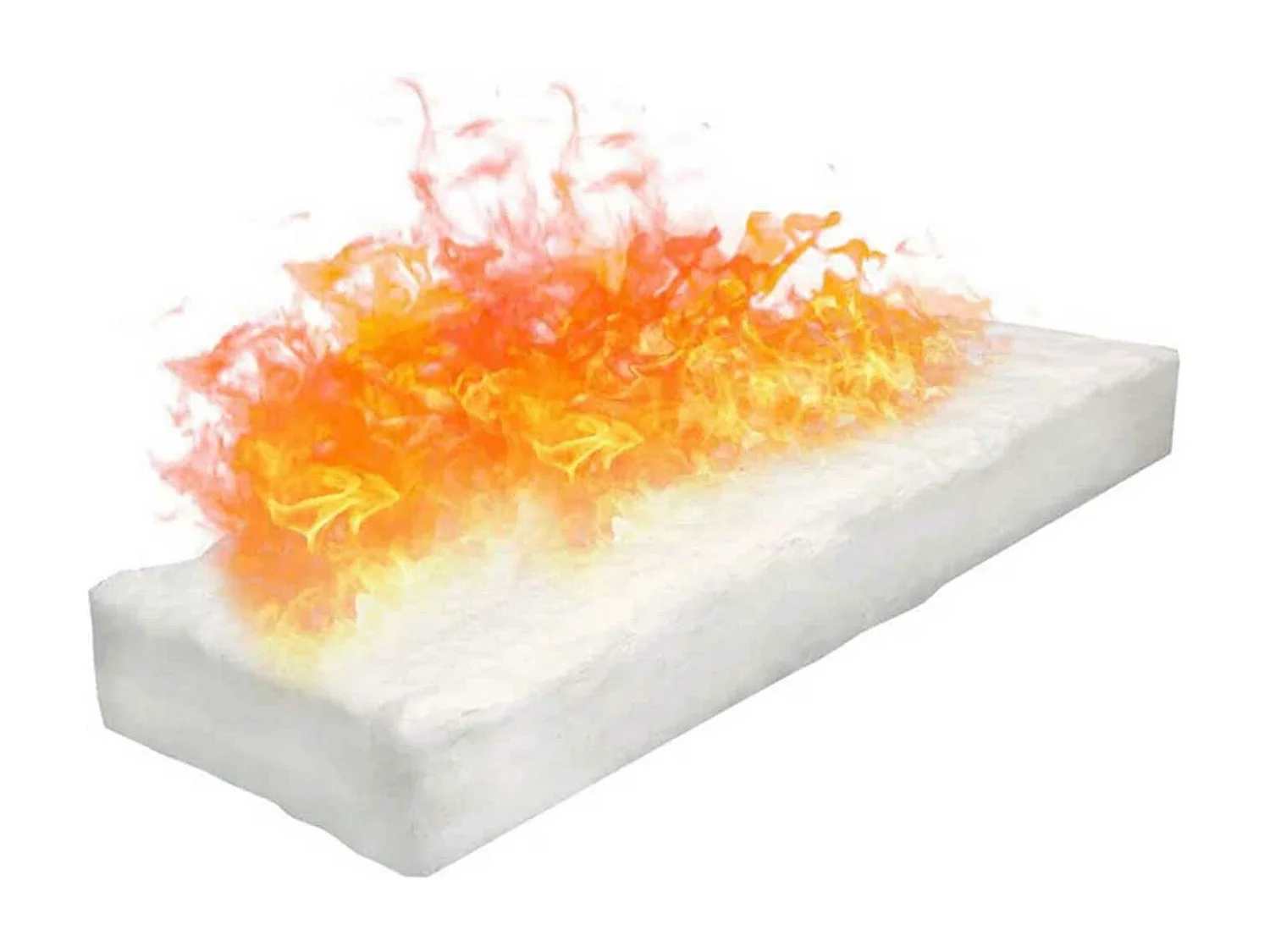 Lana de cerámica para chimenea de bioetanol 30x20xH2,5 cm