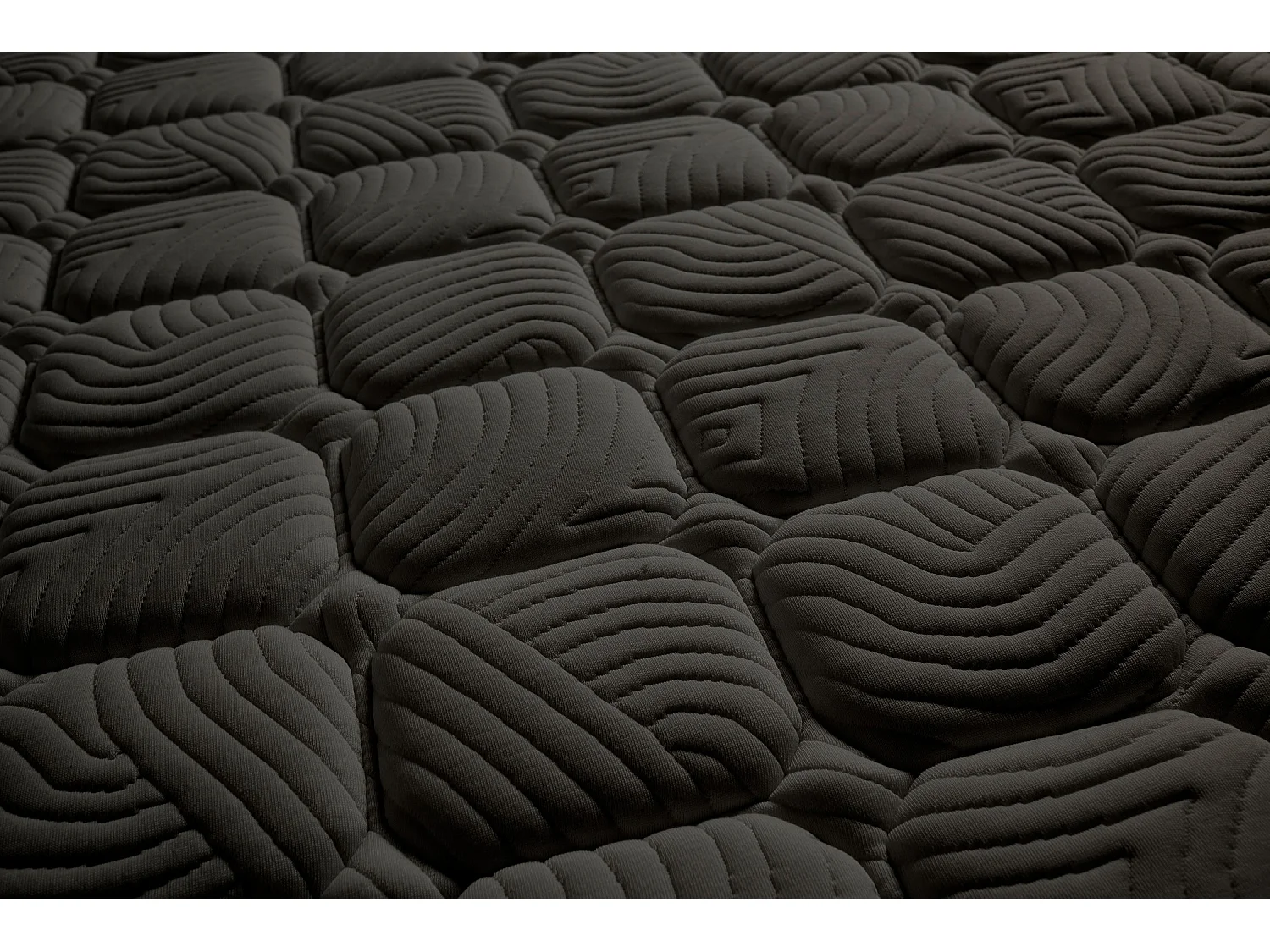 Materac Wiskoelastyczny Air Black - 150X200 cm - Moonia