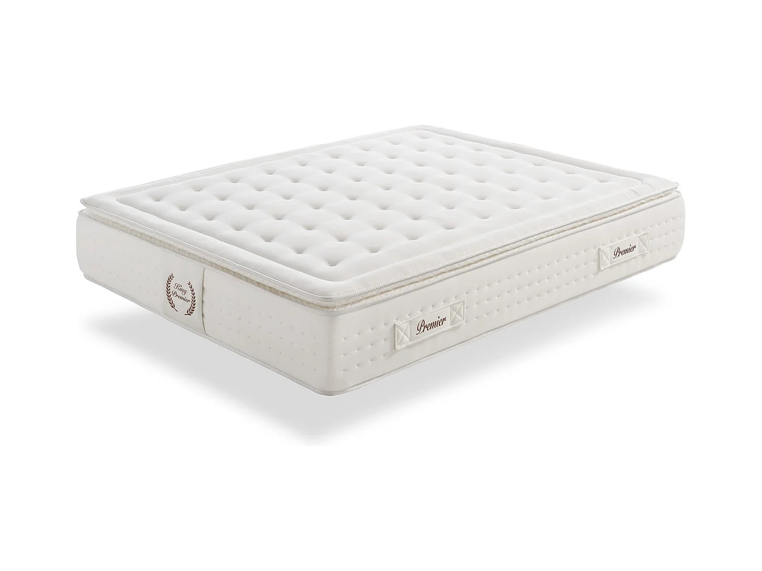 King Premier Spring Taschenfederkernmatratze, 120 x 190 cm - Moonia