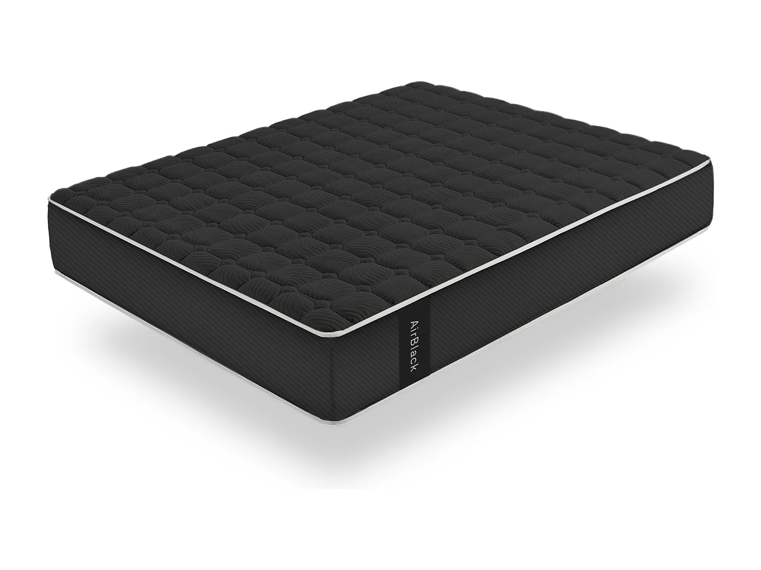 Materasso viscoelastico Air Black 27 cm, 80x180 cm - Moonia