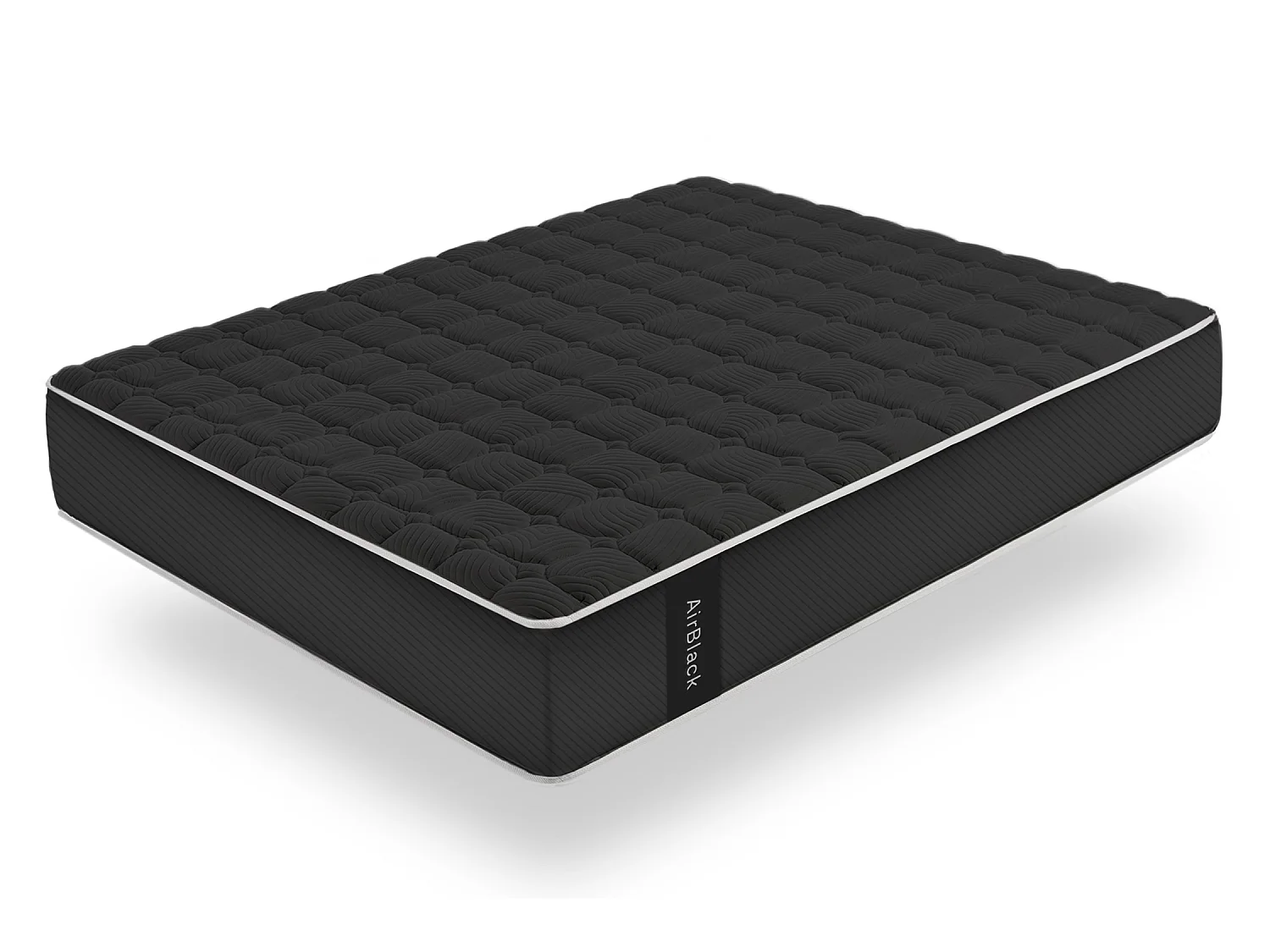 Matelas Mousse à memoire de forme Air Black - 140X200 cm - Moonia