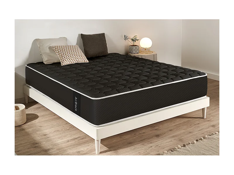 Air Black Memory-Schaum Matratze, 100x200 cm - Moonia