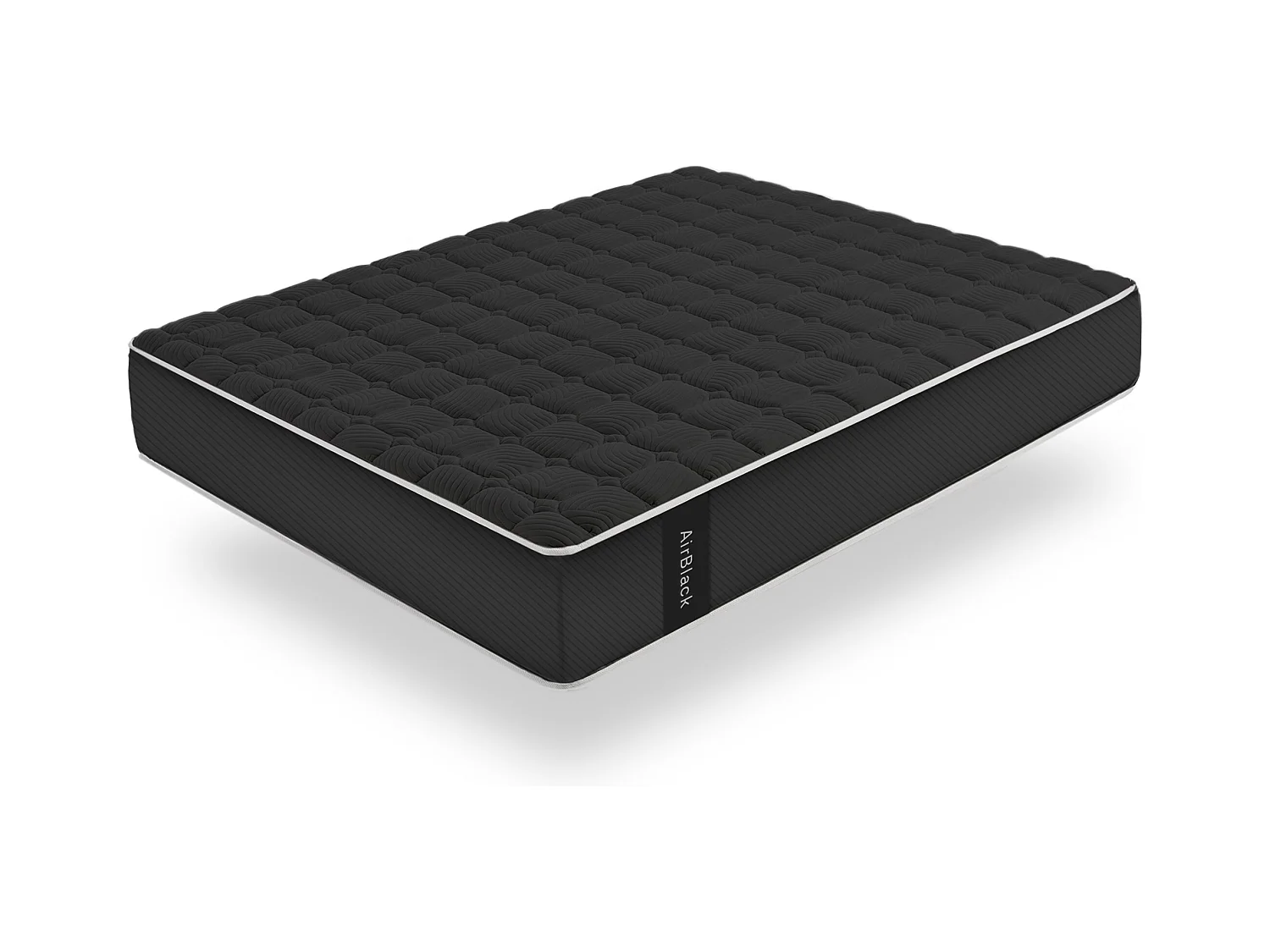Matelas Mousse à memoire de forme Air Black, 27 cm - Moonia