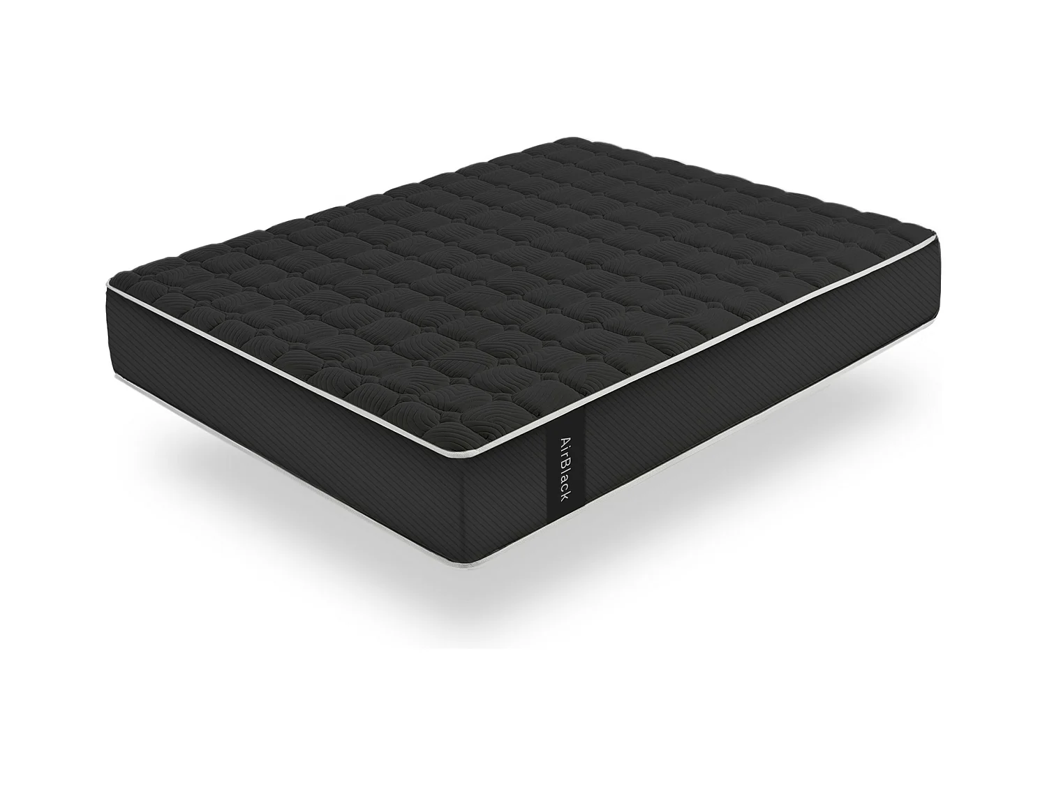Matelas Mousse à memoire de forme Air Black, 27 cm - Moonia