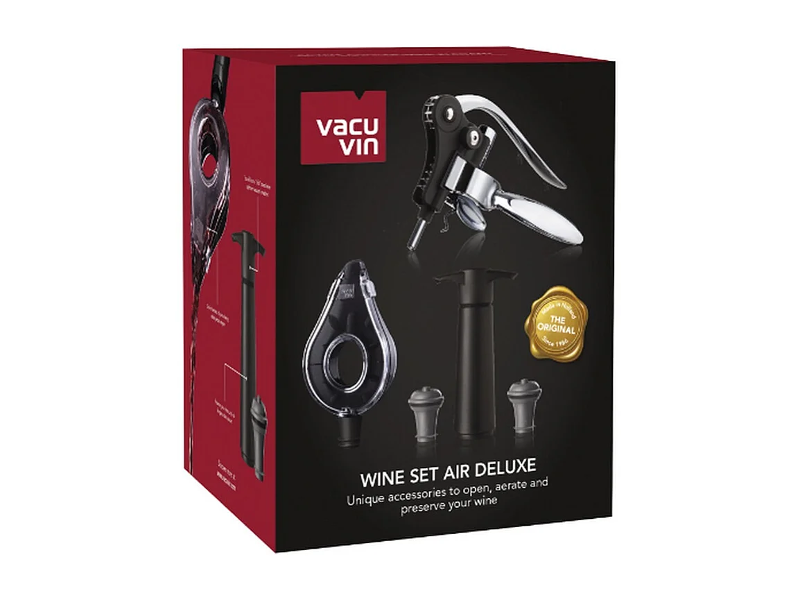 Coffret à vin 5 pièces air deluxe