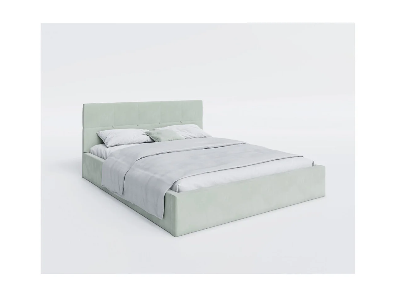 Lit Coffre Rino 180x200 - Sommier inclus Mint