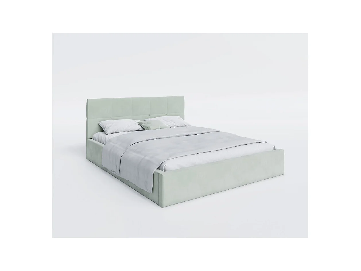 Lit Coffre Rino 180x200 - Sommier inclus Mint