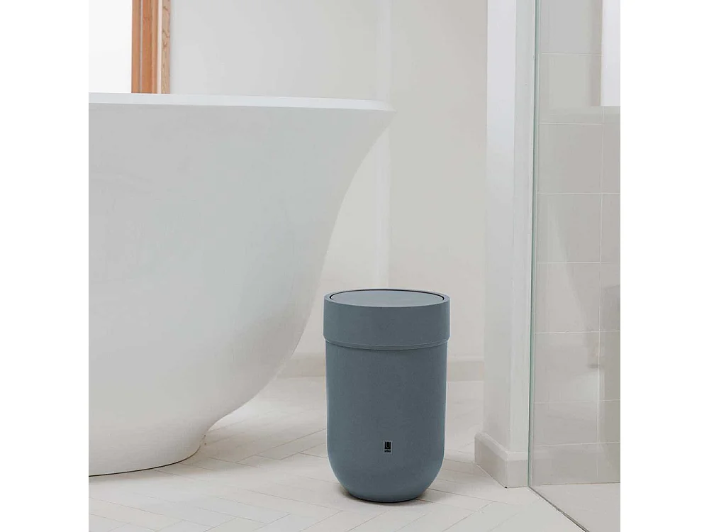 Poubelle Touch Bleu  Umbra