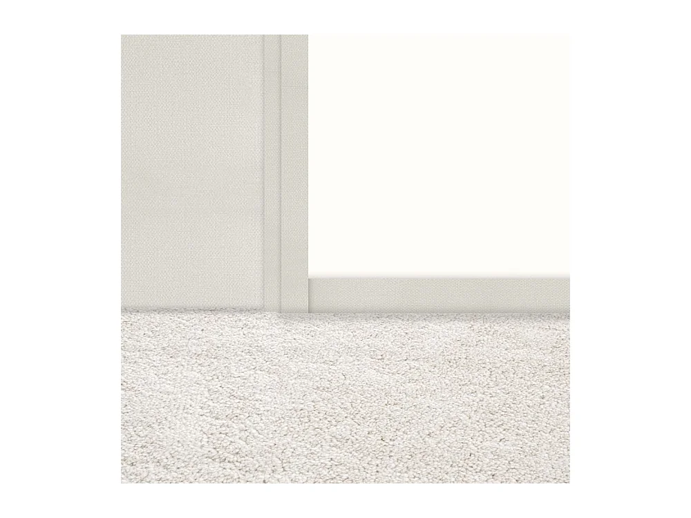 Plinthes assorties pour bloc-porte Premium aspect textile perle