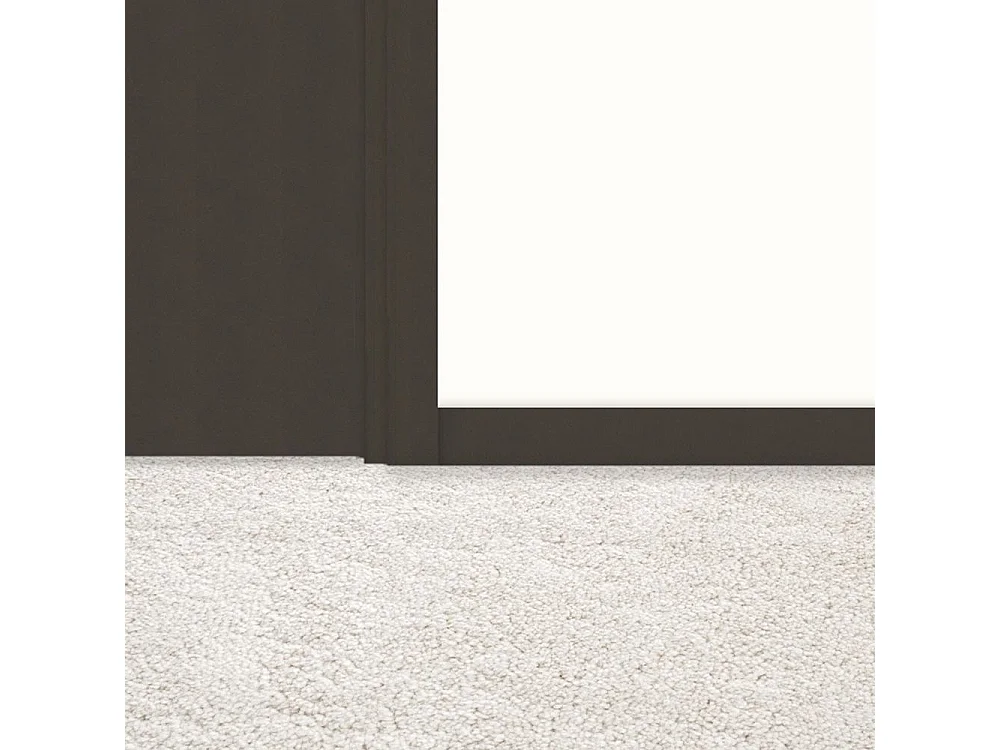 Plinthes assorties pour bloc-porte Premium aspect cuir basalte